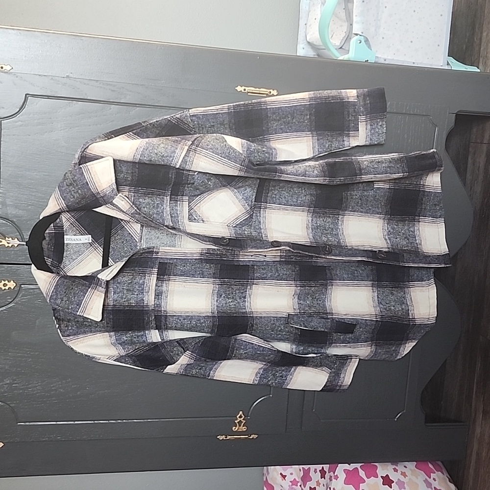 Cute plaid shacket